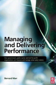Buy Managing and Delivering Performance