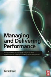 Buy Managing and Delivering Performance