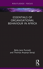 Buy Essentials of Organisational Behaviour in Africa