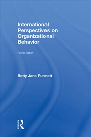 Buy International Perspectives on Organizational Behavior