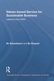 Buy Values-based Service for Sustainable Business