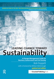 Buy Leading Change toward Sustainability