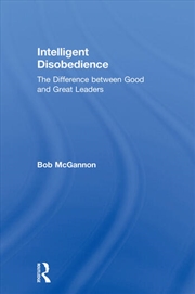 Buy Intelligent Disobedience