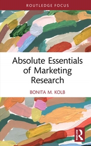 Buy Absolute Essentials of Marketing Research
