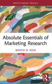 Buy Absolute Essentials of Marketing Research