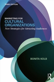 Buy Marketing for Cultural Organizations