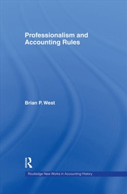 Buy Professionalism and Accounting Rules