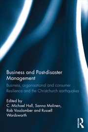 Buy Business and Post-disaster Management