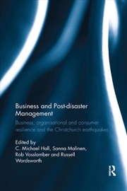 Buy Business and Post-disaster Management