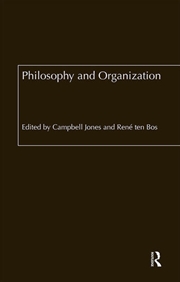 Buy Philosophy and Organization
