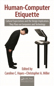 Buy Human-Computer Etiquette