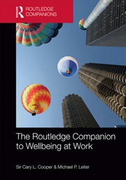Buy The Routledge Companion to Wellbeing at Work