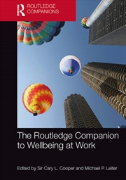 Buy The Routledge Companion to Wellbeing at Work
