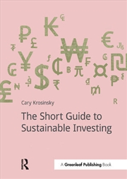 Buy The Short Guide to Sustainable Investing