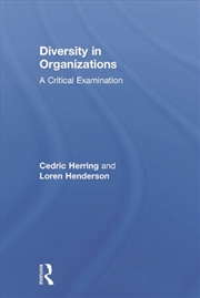 Buy Diversity in Organizations