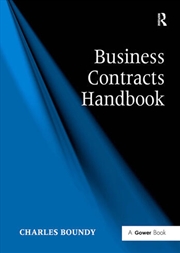 Buy Business Contracts Handbook