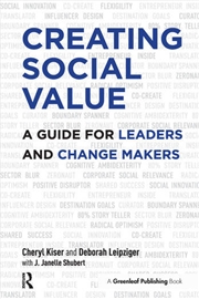 Buy Creating Social Value