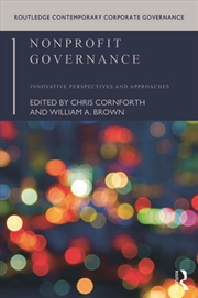 Buy Nonprofit Governance
