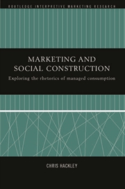 Buy Marketing and Social Construction