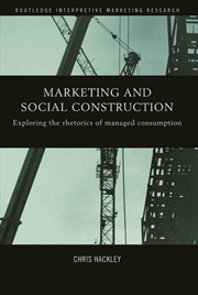 Buy Marketing and Social Construction
