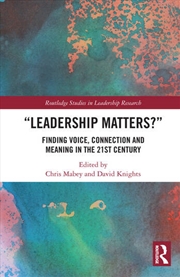 Buy Leadership Matters