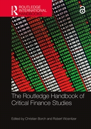 Buy The Routledge Handbook of Critical Finance Studies
