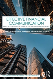 Buy Effective Financial Communication