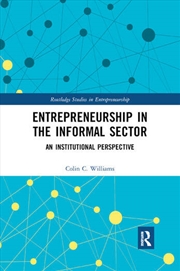 Buy Entrepreneurship in the Informal Sector