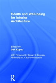 Buy Health and Well-being for Interior Architecture