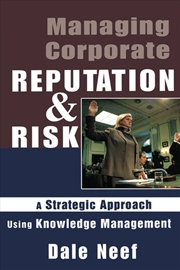 Buy Managing Corporate Reputation and Risk