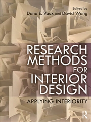 Buy Research Methods for Interior Design