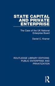 Buy State Capital and Private Enterprise