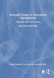 Buy Essential Guide to Operations Management