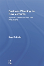 Buy Business Planning for New Ventures
