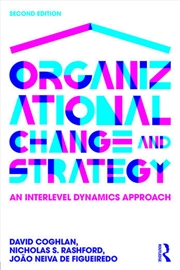 Buy Organizational Change and Strategy