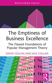 Buy The Emptiness of Business Excellence