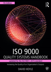 Buy ISO 9000 Quality Systems Handbook-updated for the ISO 9001: 2015 standard