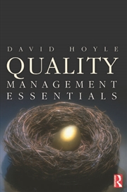 Buy Quality Management Essentials