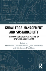 Buy Knowledge Management and Sustainability