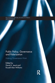 Buy Public Policy, Governance and Polarization