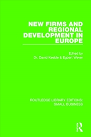 Buy New Firms and Regional Development in Europe