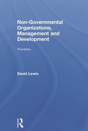 Buy Non-Governmental Organizations, Management and Development