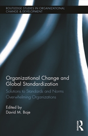 Buy Organizational Change and Global Standardization