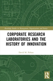 Buy Corporate Research Laboratories and the History of Innovation