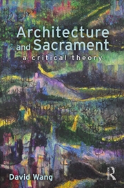 Buy Architecture and Sacrament