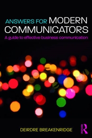 Buy Answers for Modern Communicators