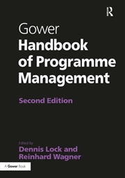 Buy Gower Handbook of Programme Management