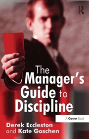 Buy The Manager's Guide to Discipline