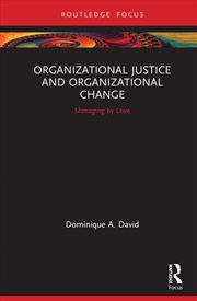 Buy Organizational Justice and Organizational Change