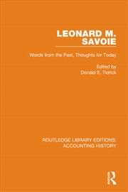 Buy Leonard M. Savoie